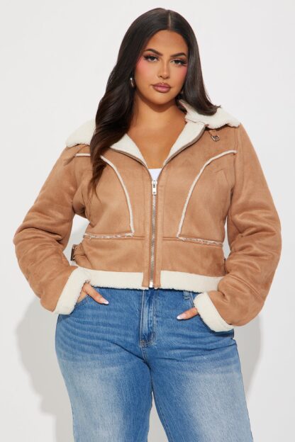 Chaqueta Shearling con Detalles de Bolsillo - Image 15