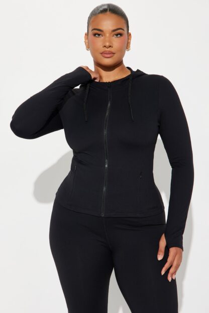 Chaqueta Deportiva Súper Suave con Capucha y Cremallera - Image 4